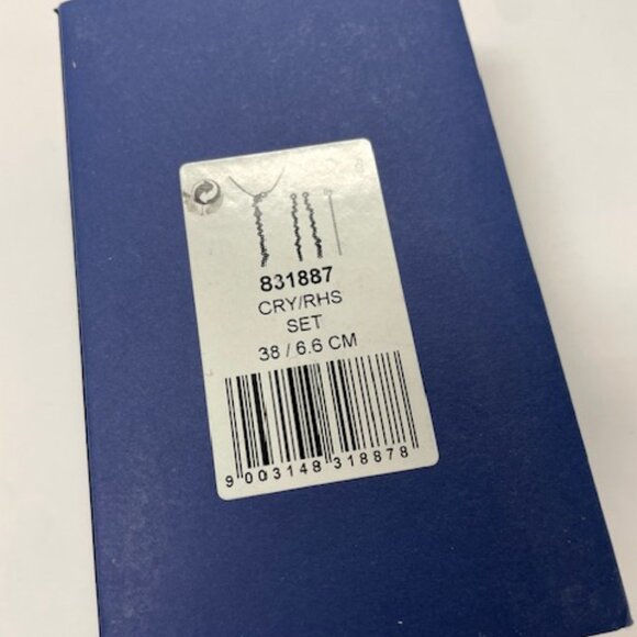 Swarovski Impression Crystal Necklace & Earrings Set 831887 - Picture 3 of 7